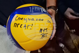 Стара Загора - Руси Желев - ученици - среща