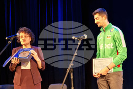 Стара Загора - Руси Желев - ученици - среща