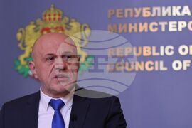Министерски съвет - пресконференция - Томислав Дончев