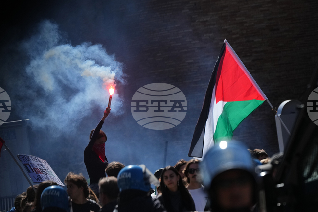 APTOPIX Italy Gaza Protest