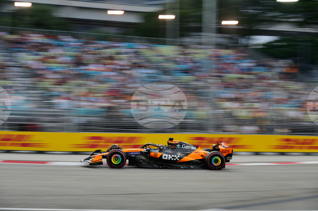 Оскар Пиастри записа най-добра обиколка във втората свободна тренировка от Формула 1 преди Гран при на Сингапур