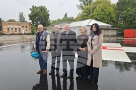 Видин - болнично вертолетно летище - откриване