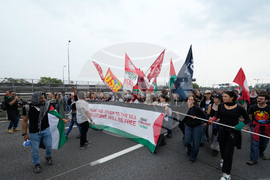 Italy Gaza Flotilla Protest