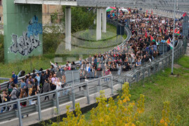 Italy Gaza Flotilla Protest