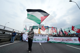 Italy Gaza Flotilla Protest