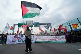 Italy Gaza Flotilla Protest
