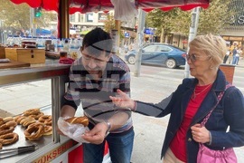 Турция - Истанбул - традиции - турски симит