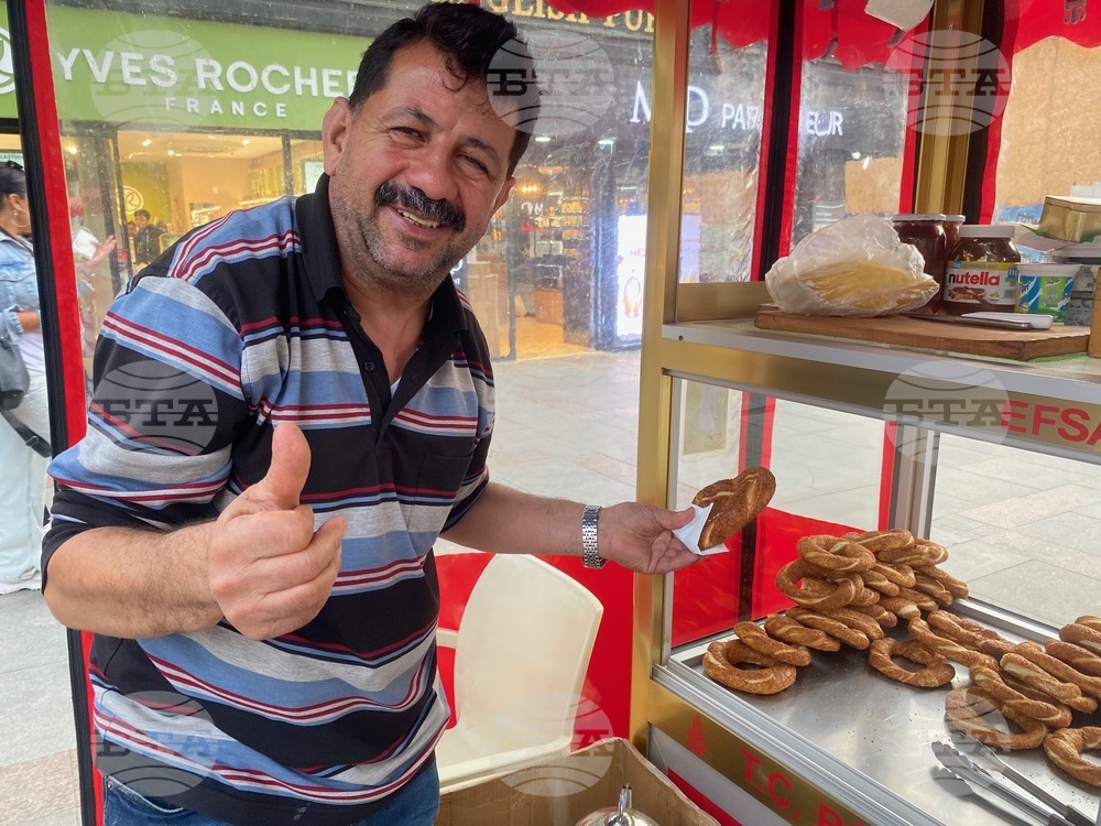 Турция - Истанбул - традиции - турски симит