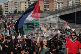 Italy Gaza Flotilla Protest