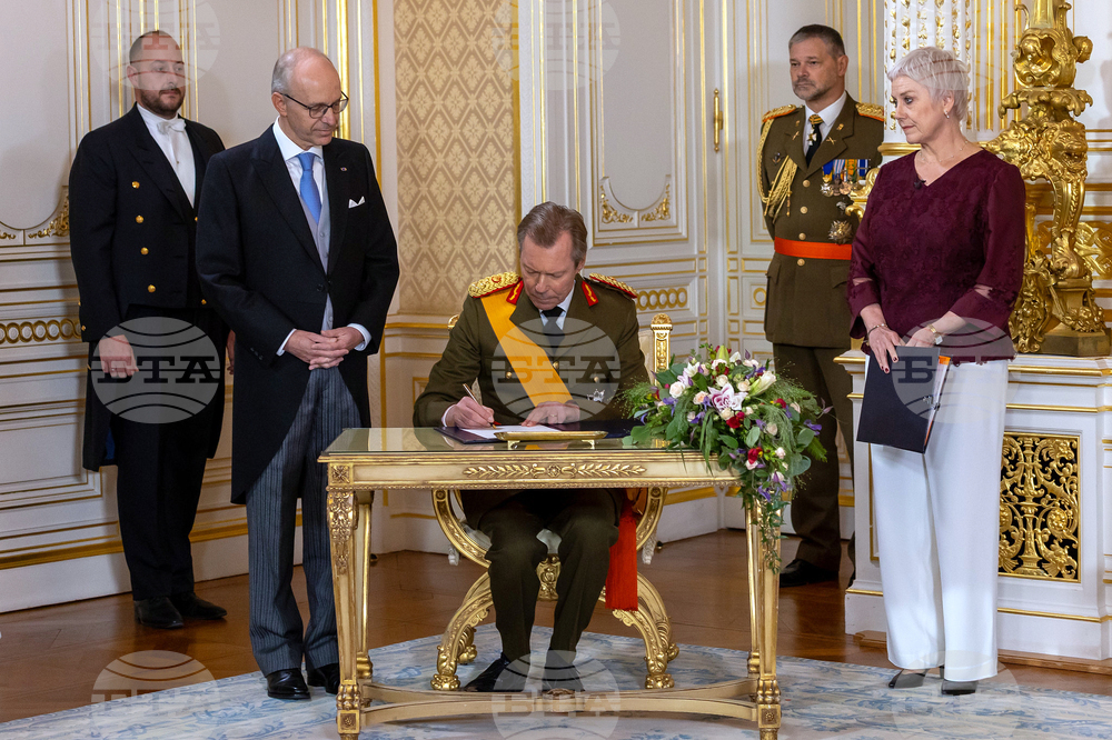 Luxembourg Abdication Enthronement