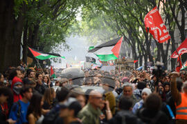 Italy Gaza Flotilla Protest
