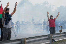 Italy Gaza Flotilla Protest