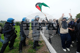 Italy Gaza Flotilla Protest