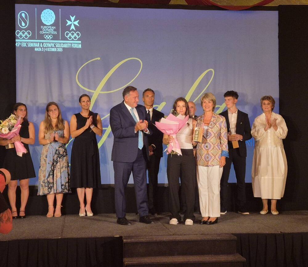 Малена Замфирова беше избрана за най-добрия млад спортист на Европа