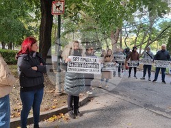 Пловдив - протест - клиника „Медикус Алфа“