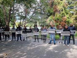 Пловдив - протест - клиника „Медикус Алфа“