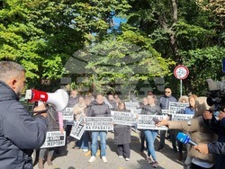 Пловдив - протест - клиника „Медикус Алфа“