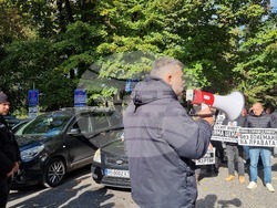 Пловдив - протест - клиника „Медикус Алфа“