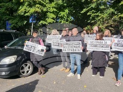 Пловдив - протест - клиника „Медикус Алфа“