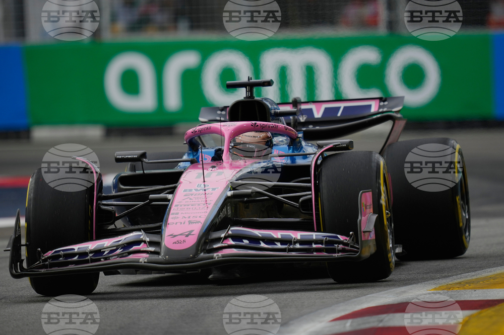 Singapore F1 GP Auto Racing