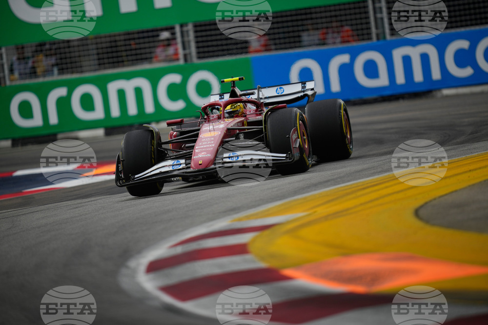 Singapore F1 GP Auto Racing