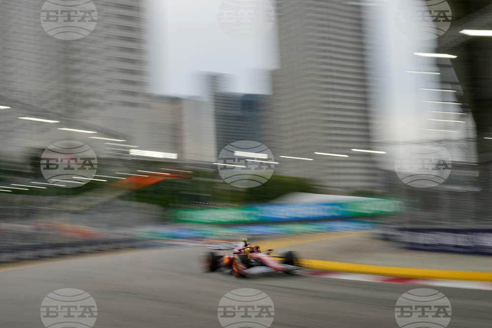 Singapore F1 GP Auto Racing