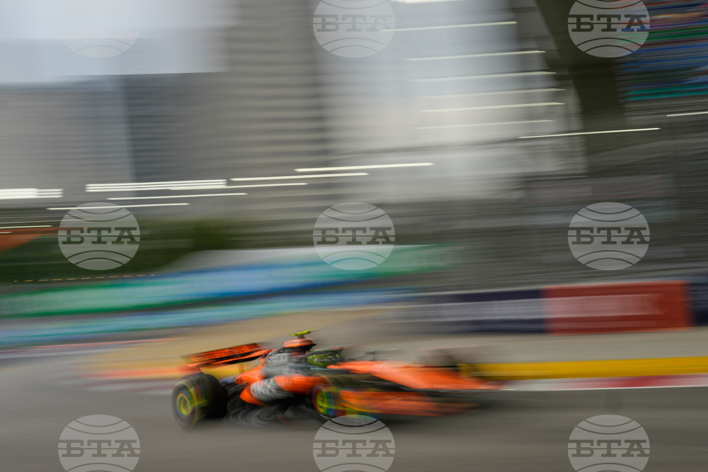 Singapore F1 GP Auto Racing