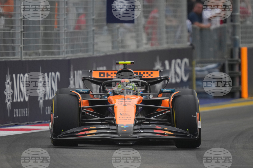 Singapore F1 GP Auto Racing