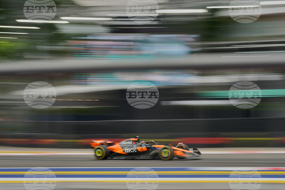 Singapore F1 GP Auto Racing