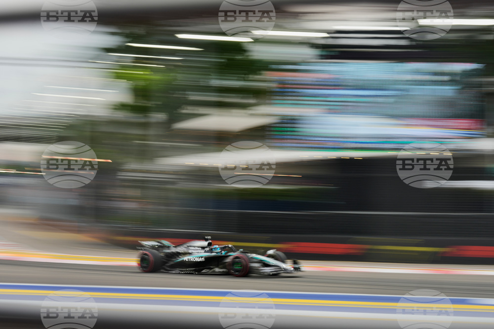 Singapore F1 GP Auto Racing