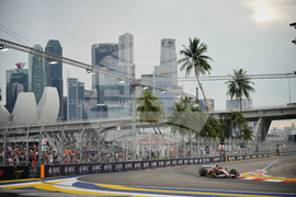 Singapore F1 GP Auto Racing