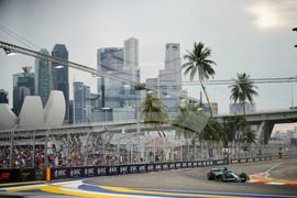Singapore F1 GP Auto Racing