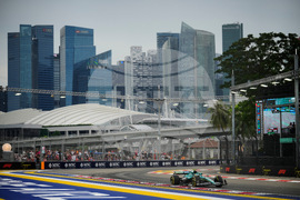Singapore F1 GP Auto Racing