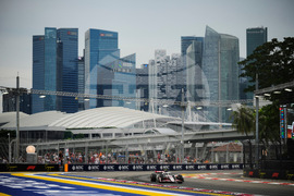 Singapore F1 GP Auto Racing