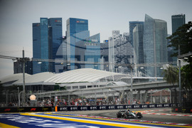 Singapore F1 GP Auto Racing