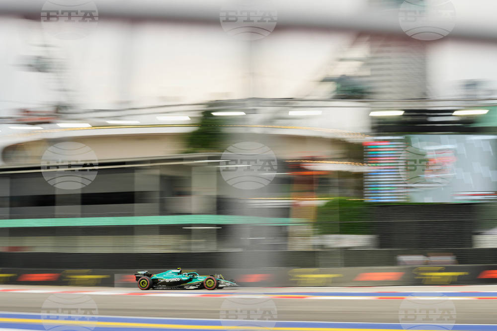 Singapore F1 GP Auto Racing