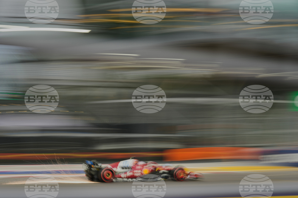 Singapore F1 GP Auto Racing