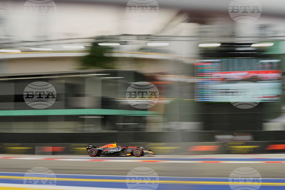 Singapore F1 GP Auto Racing