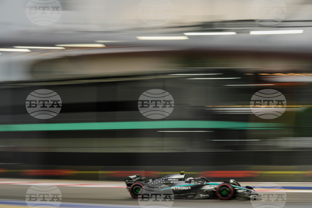 Singapore F1 GP Auto Racing