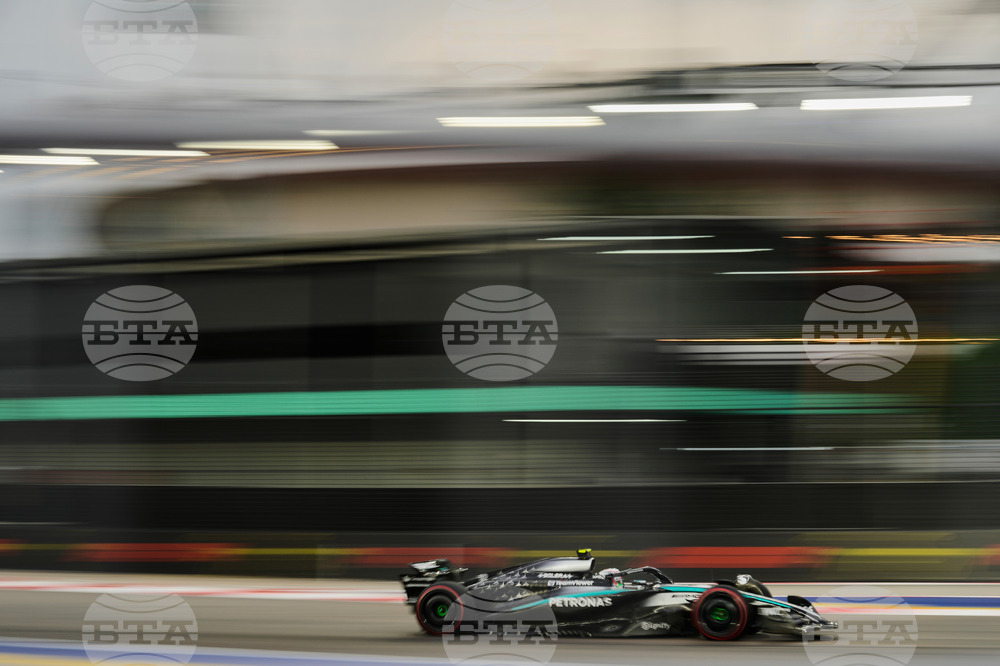 Singapore F1 GP Auto Racing