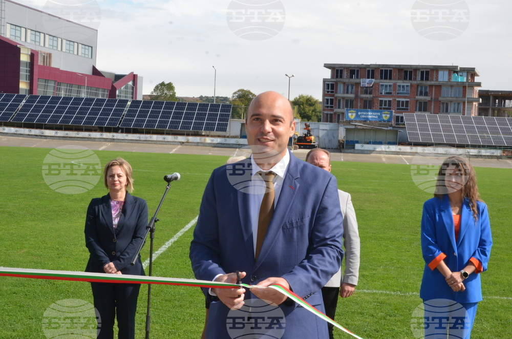 Открит бе обновеният градски стадион на Свиленград "Колодрума"