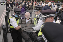 Britain Israel Palestinians Protest