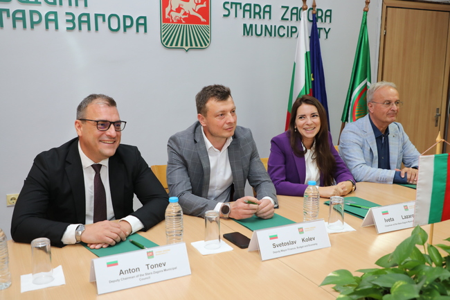 Община Стара Загора посрещна делегация от побратимения сръбски град Крушевац в навечерието на празника на града