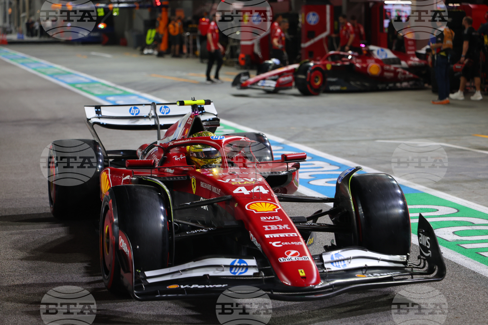 Singapore F1 GP Auto Racing