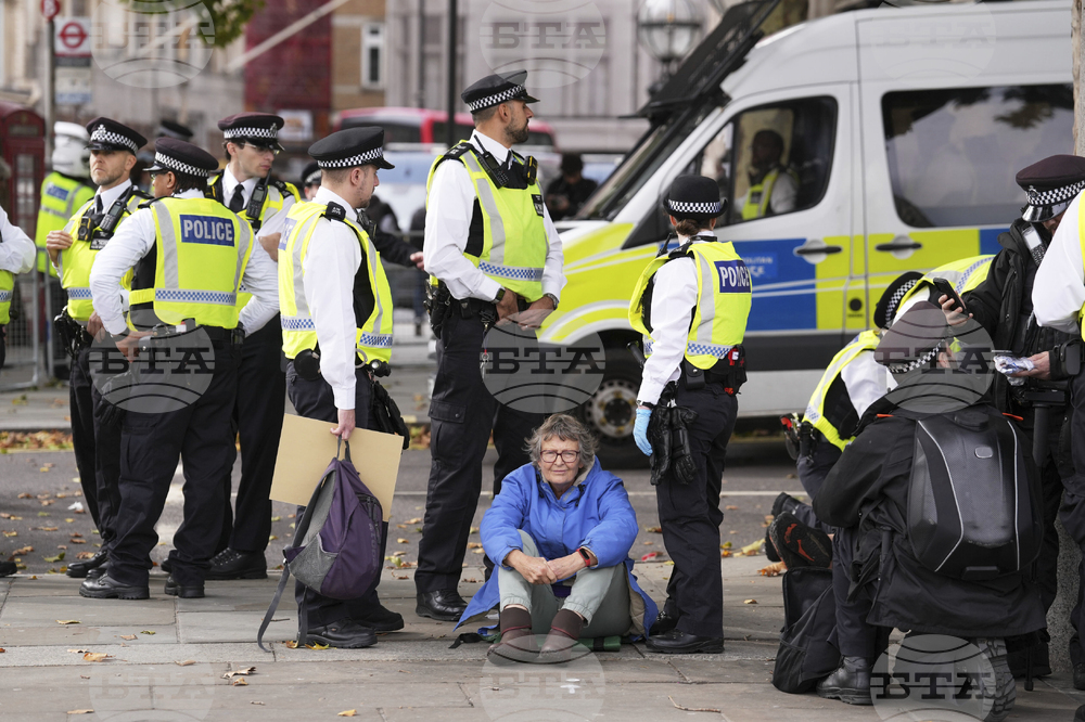 Britain Israel Palestinians Protest