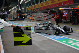Singapore F1 GP Auto Racing