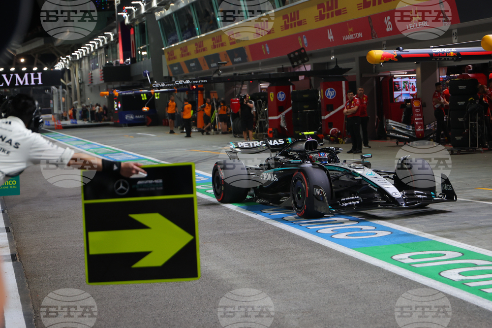 Singapore F1 GP Auto Racing