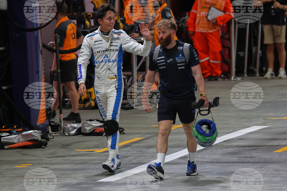 Singapore F1 GP Auto Racing