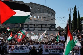 Italy Gaza Protest