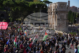 Italy Gaza Protest